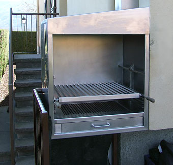 BARBACOA INOX.